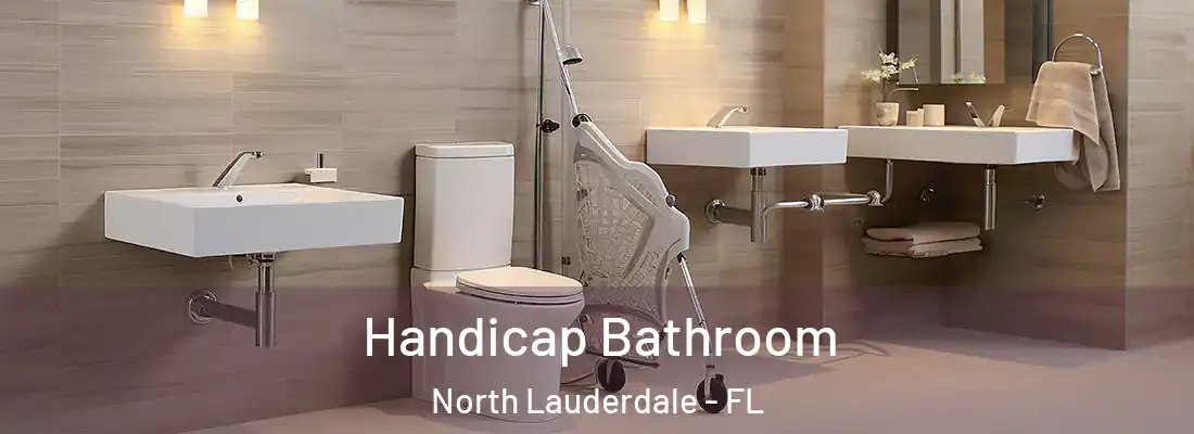 Handicap Bathroom North Lauderdale - FL